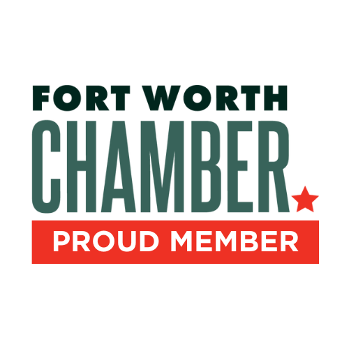 Fort Worth Chamber of Commerce Proud Member badge — 2mm Headshots and Event Photography