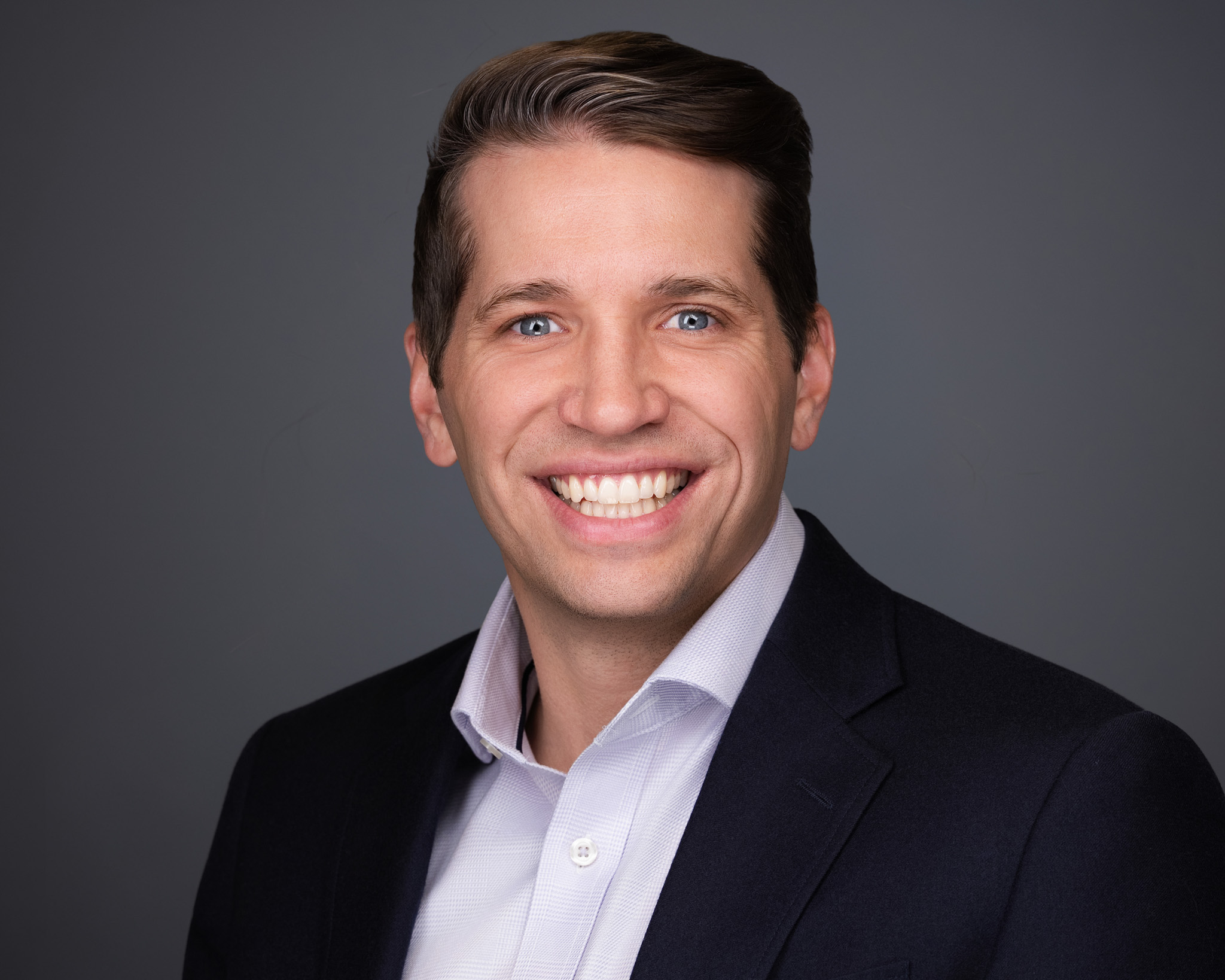 Executive headshot photographed at Grandscape in The Colony, TX by 2mm Headshots