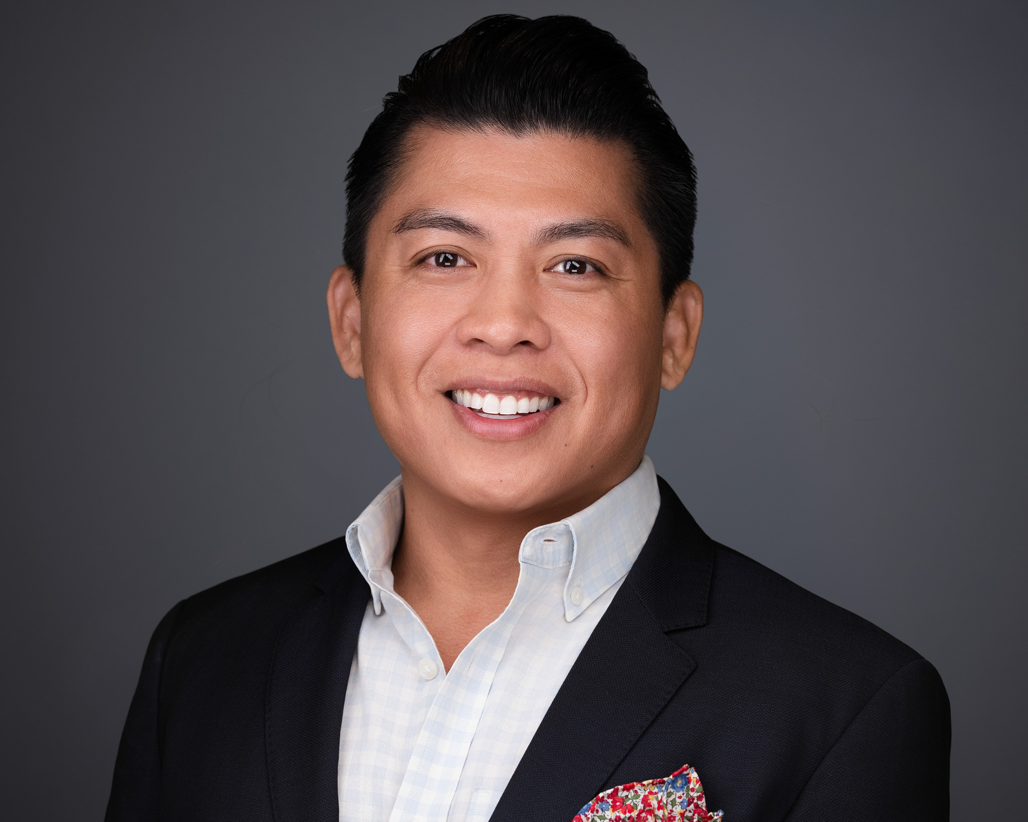 Small business owner headshot in Old Town Coppell, TX by 2mm Headshots