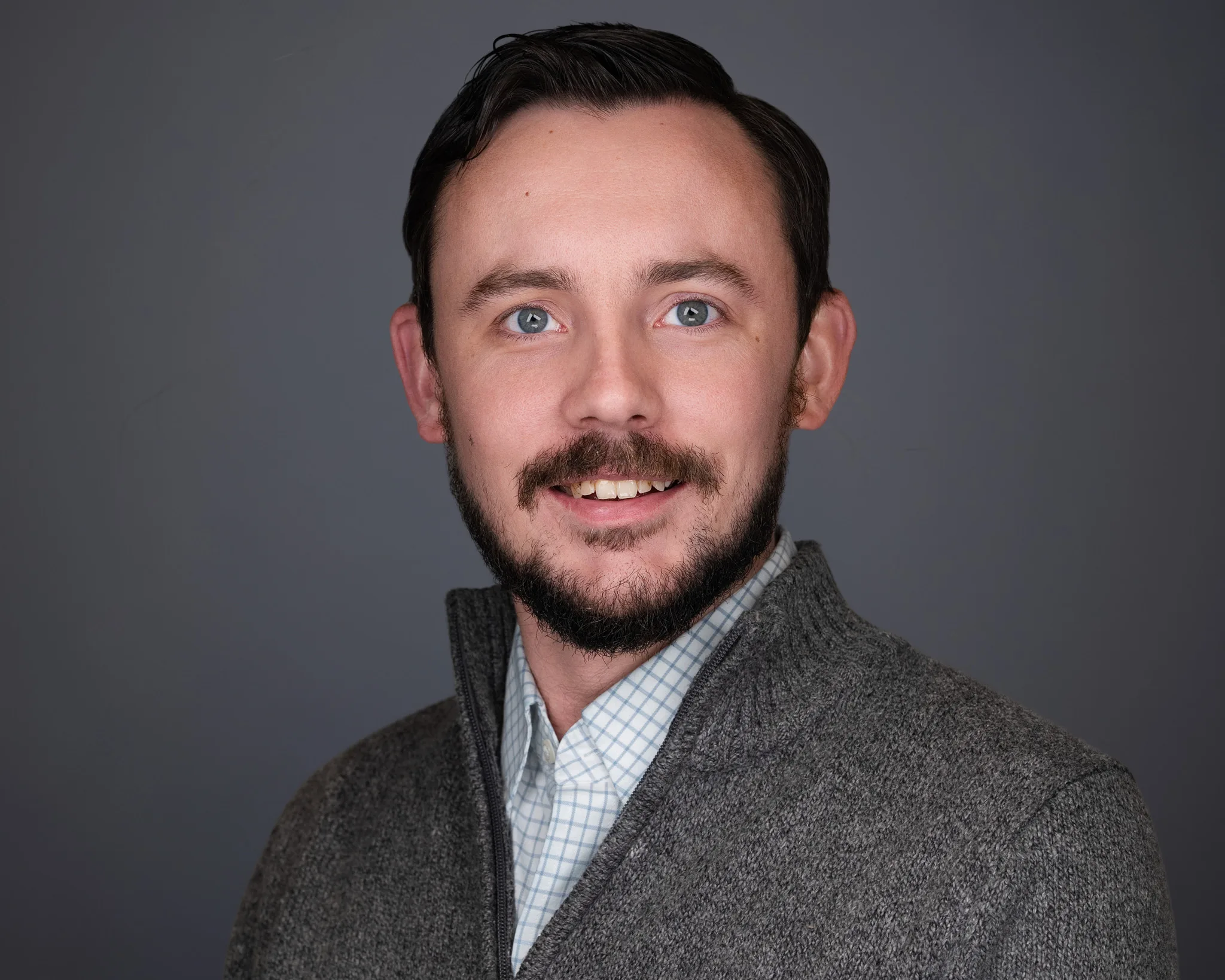 Wealth manager and financial advisor headshot for a Highland Village, TX high-net-worth practice by 2mm Headshots