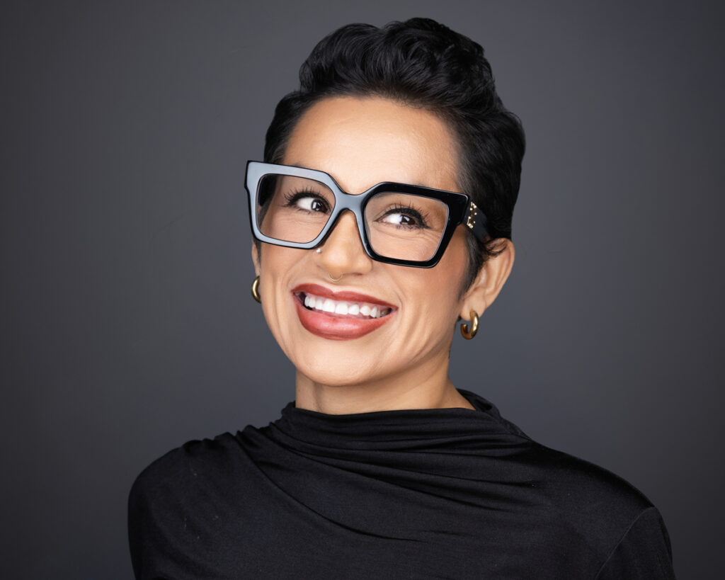 Professional headshot created with expression and posture coaching through the 2MM Method
