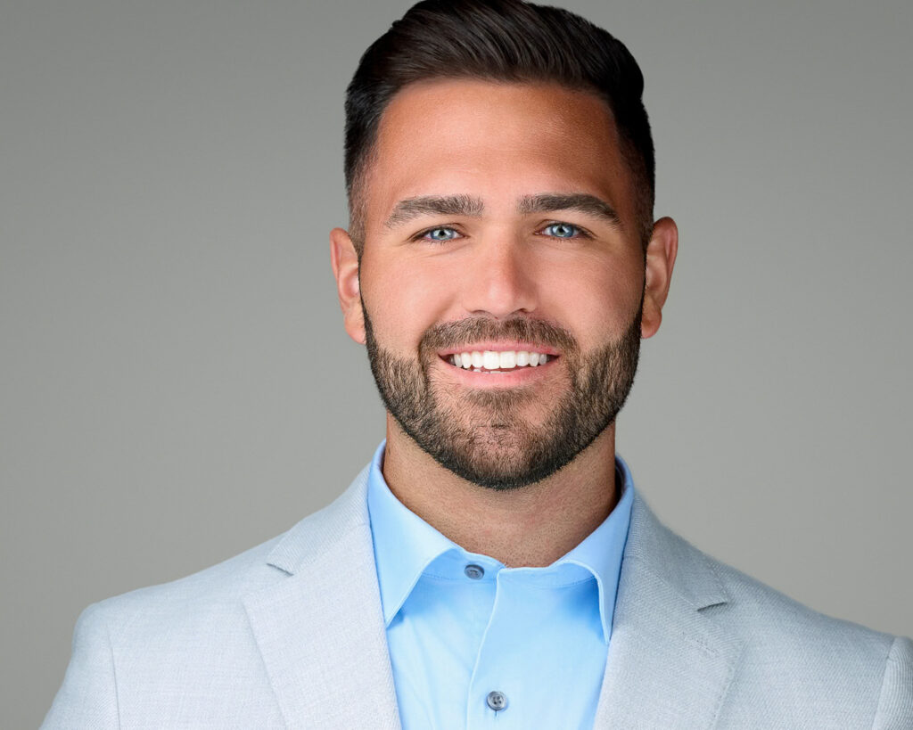 2MM mobile headshot studio set up for a Dallas–Fort Worth corporate team